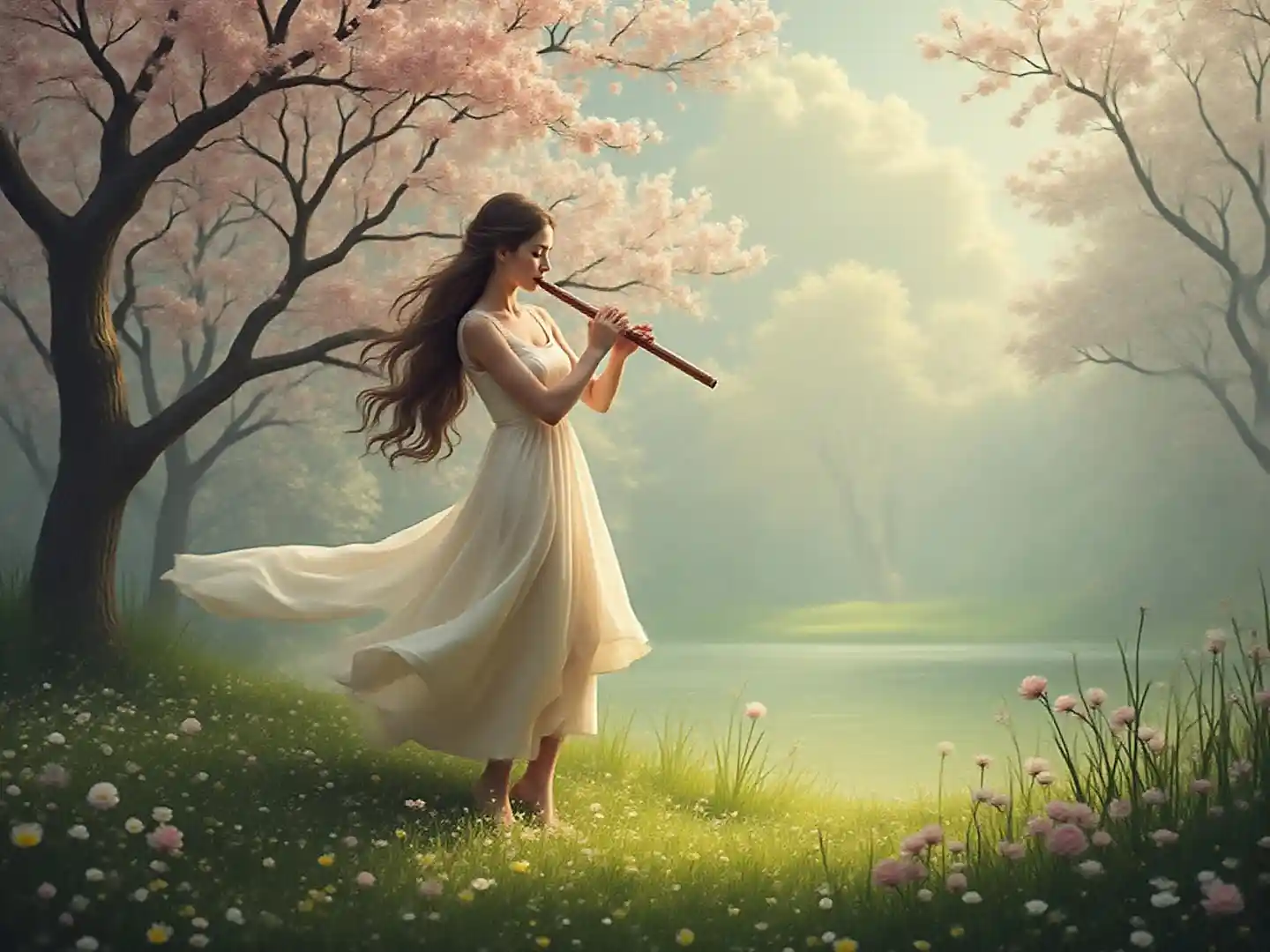 Flute Spring Fantasy
