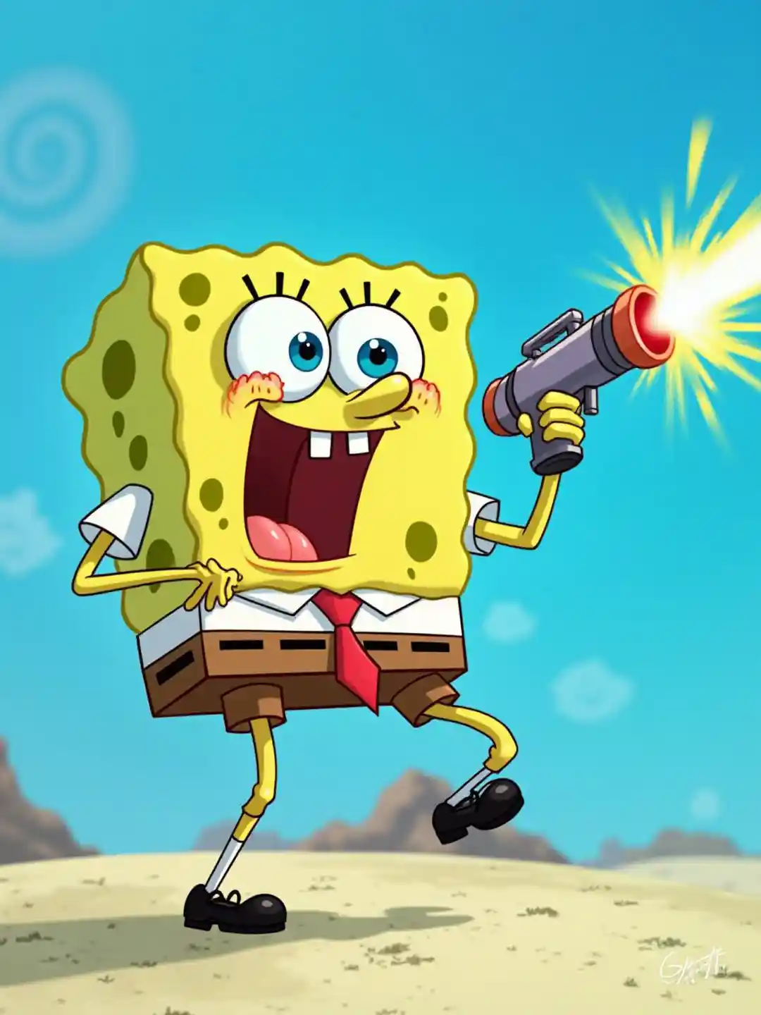 سبونج بوب ليزر