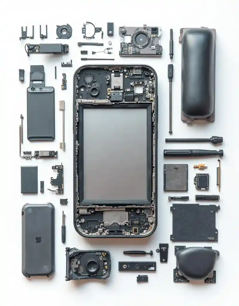iPhone Parts Display