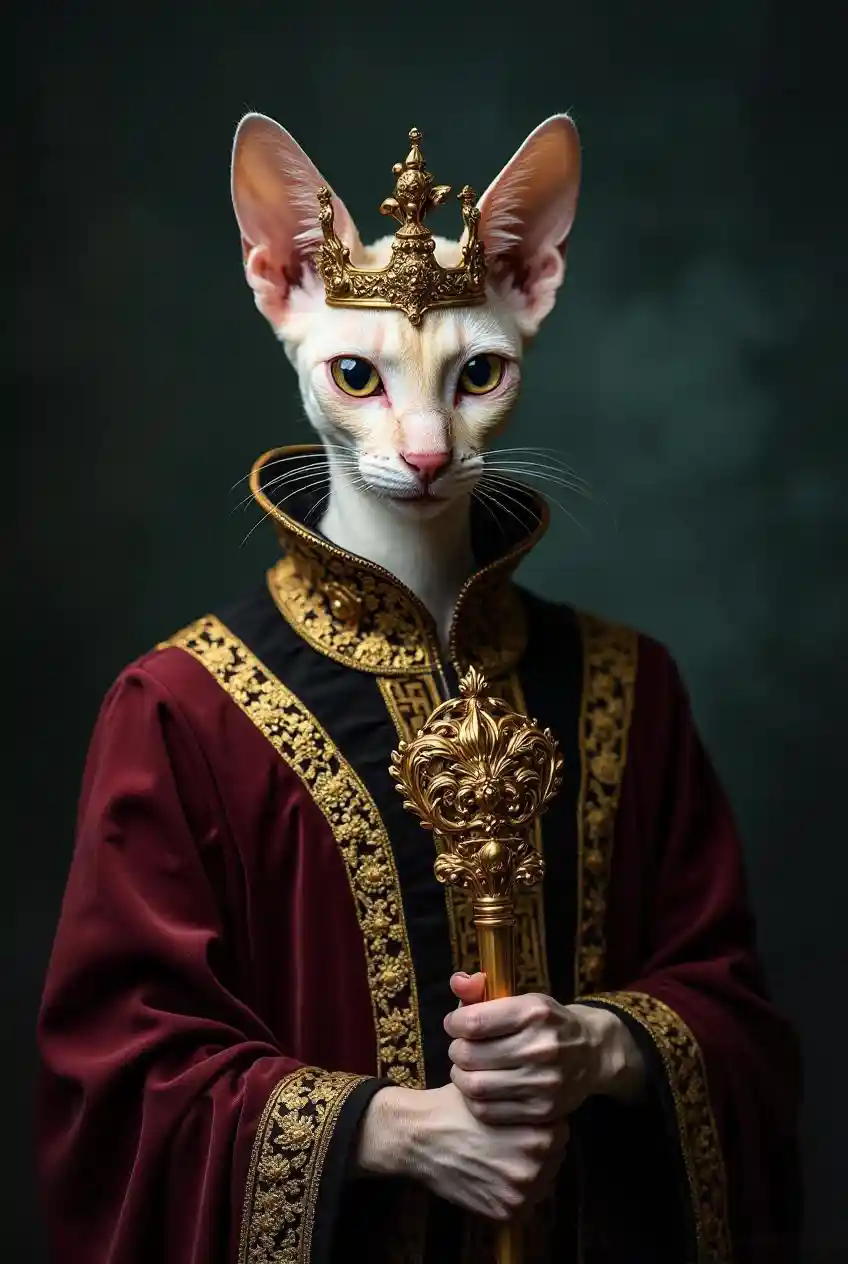 Royal Sphinx Cat