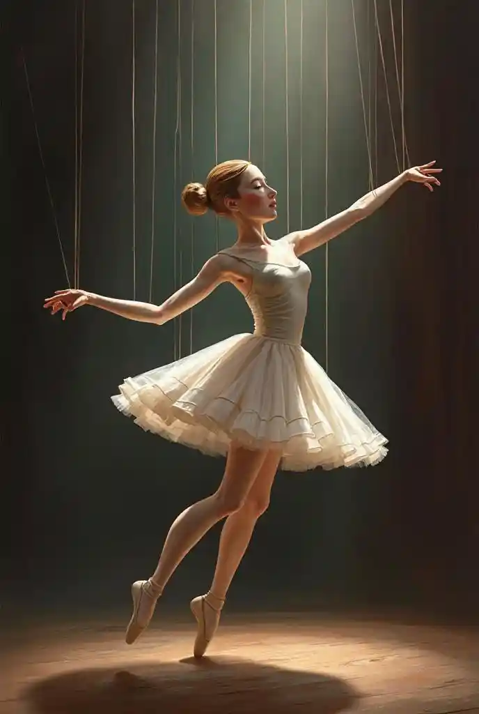 Marionetten-Ballerina