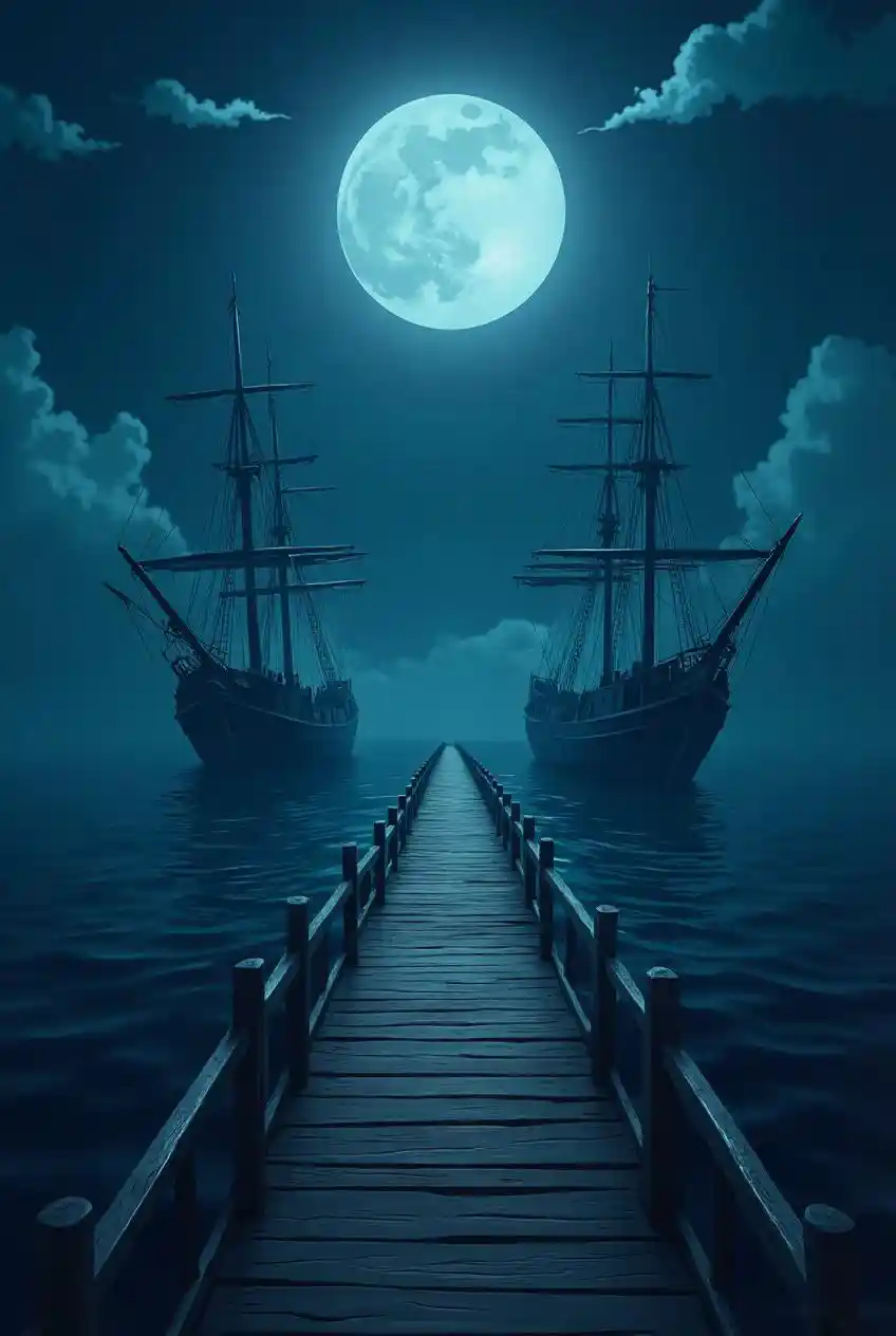 Supernatural Pier Scene