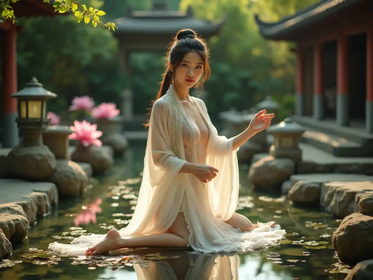 Hekalu la Lotusi Lenye Sura Nzuri