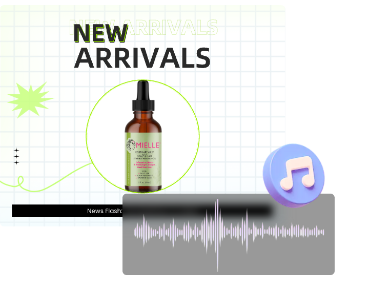 Engaging Voiceovers & Music