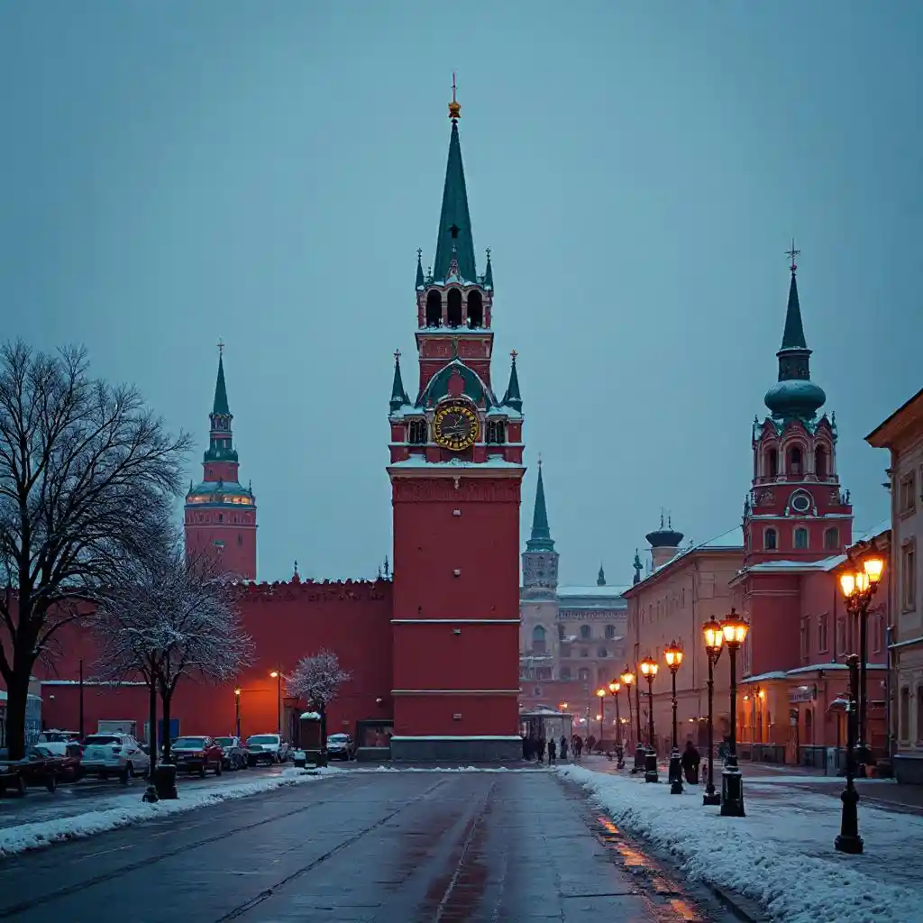 Red Square Winter
