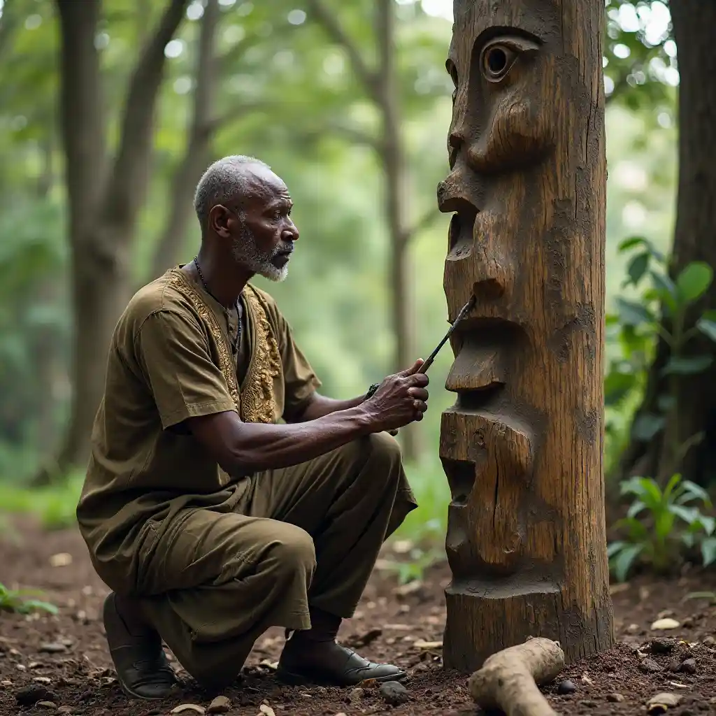 Mzee Anayechonga Vitu vya Kiungu