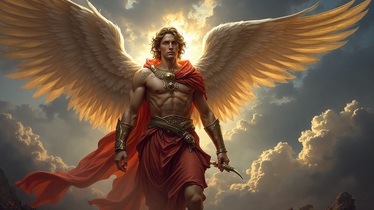 霊的な戦いでの大天使ミカエルの守護者