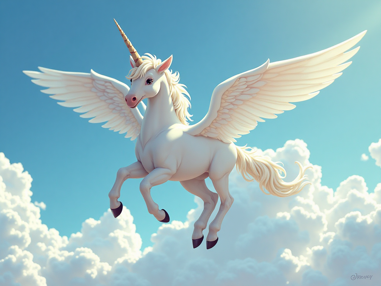ユニコーンの幻想的なアート 幻想的なユニコーン CG集 152枚（Copyrightあり） | CG素材